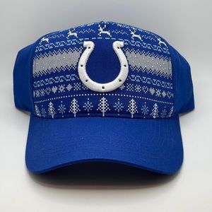 Colts Christmas sweater hat NFL